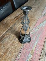Mooie decoratieve art nouveau / jugentstil kandelaar, Antiek en Kunst, Ophalen of Verzenden, Overige materialen