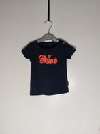 🌞 Baby Blue donkerblauw shirtje SHINE maat 86 z.g.a.n., Meisje, Baby Blue, Ophalen of Verzenden, Zo goed als nieuw