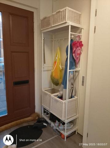 Ikea kapstock met schoenenrek Mackapär
