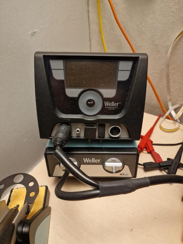Weller WXD 2 + WX AIR + WXHAP200 Rework Set, Hobby en Vrije tijd, Elektronica-componenten, Zo goed als nieuw, Ophalen of Verzenden