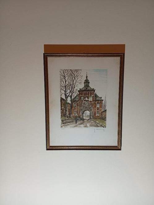 Ets – Roger Hebbelinck, Antiek en Kunst, Kunst | Etsen en Gravures, Ophalen of Verzenden
