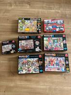 6 Puzzels (o.a. Wasgij) - ruilen mogelijk!, Hobby en Vrije tijd, Denksport en Puzzels, Ophalen, 500 t/m 1500 stukjes, Gebruikt