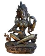 Vuurvergulde bronzen Avalokiteshvara Padmapani, Ophalen of Verzenden, Gebruikt
