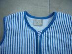 als nieuw blauw gestreept baby zomerslaapzak/trappelzak 70cm, Ophalen of Verzenden, Zo goed als nieuw, 70 tot 85 cm, Slaapzak