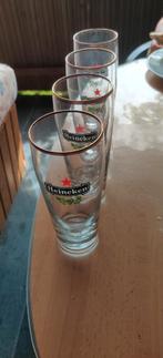 Heineken bierglazen, Verzamelen, Glas en Borrelglaasjes, Ophalen of Verzenden, Zo goed als nieuw, Bierglas
