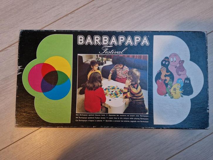 1975 barbapapa festival spel bordspel spelend kleuren leren, Hobby en Vrije tijd, Gezelschapsspellen | Bordspellen, Ophalen of Verzenden