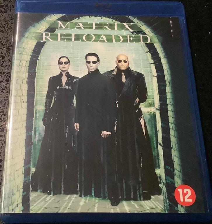 Matrix Reloaded 2003 Keanu Reeves Blu-ray NL Ondertiteld, Cd's en Dvd's, Blu-ray, Zo goed als nieuw, Science Fiction en Fantasy