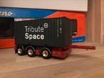 Weeda 1 50 container chassis, Hobby en Vrije tijd, Modelauto's | 1:50, Ophalen of Verzenden, Nieuw, Bus of Vrachtwagen, Wsi