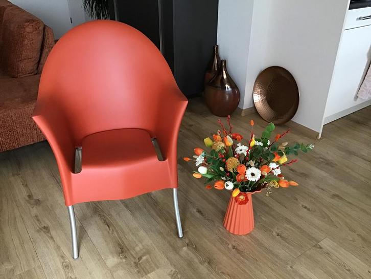 Driade Lord Yo Armstoel, gebruik zowel binnen als buiten., Huis en Inrichting, Fauteuils, Zo goed als nieuw, Minder dan 50 cm