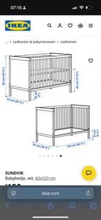 Ledikant ikea, Kinderen en Baby's, Babywiegjes en Ledikanten, Ophalen, Gebruikt, Ledikant