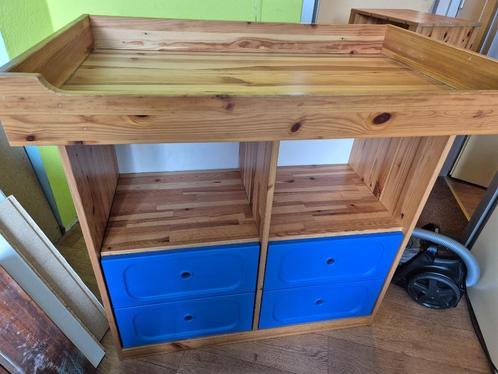 Ikea kast met (optionele) commode bovenkant 94x44x90, Kinderen en Baby's, Kinderkamer | Commodes en Kasten, Gebruikt, Commode