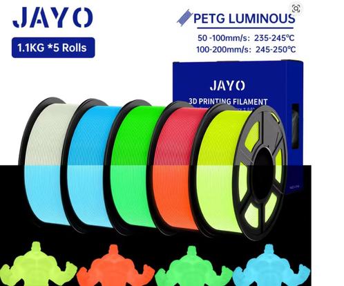 PETG glow in the dark 3d filament Luminos filament, Computers en Software, 3D-printerbenodigheden, Nieuw, Ophalen of Verzenden