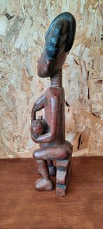 Afrikaans Houten Vruchtbaarheidsbeeld, handgemaakt, Ophalen of Verzenden