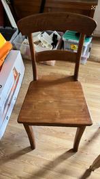 hardhouten eetkamer stoelen, Ophalen, Gebruikt, Bruin, Vijf, Zes of meer stoelen
