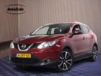 Nissan QASHQAI 1.2 Tekna avm PANO NAV BT 360CAMERA STOELVW C, Auto's, Voorwielaandrijving, Zwart, 4 cilinders, Handgeschakeld