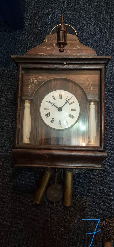 klassieke antieke klok / woudklok, Antiek en Kunst, Antiek | Klokken, Ophalen