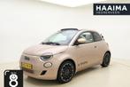 Fiat 500e C La Prima 42 kWh Cabriolet | Navigatie | Stoelver, Auto's, Fiat, Gebruikt, Cabriolet, 4 stoelen, Origineel Nederlands