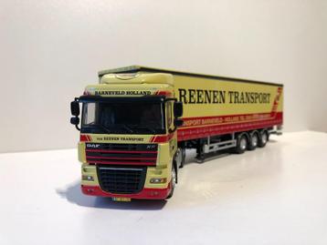 1-50 WSI Daf XF 105 en Tautliner v.Reenen beschikbaar voor biedingen