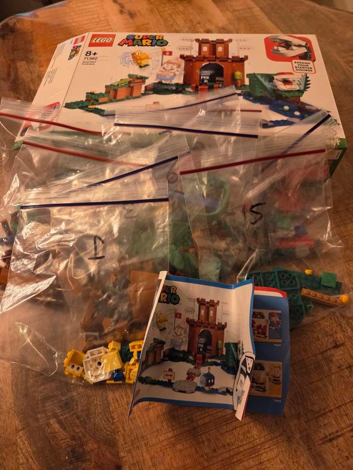 LEGO Super Mario 71362 Bewaakte Vesting - ZGAN, Kinderen en Baby's, Speelgoed | Duplo en Lego, Zo goed als nieuw, Lego, Complete set