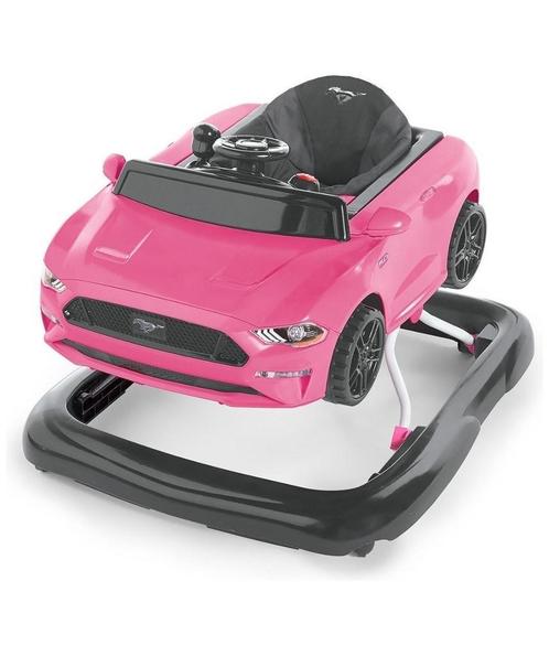 Bright Starts Ford Mustang Roze Loopauto 3-in-1, Kinderen en Baby's, Overige Kinderen en Baby's, Zo goed als nieuw, Ophalen