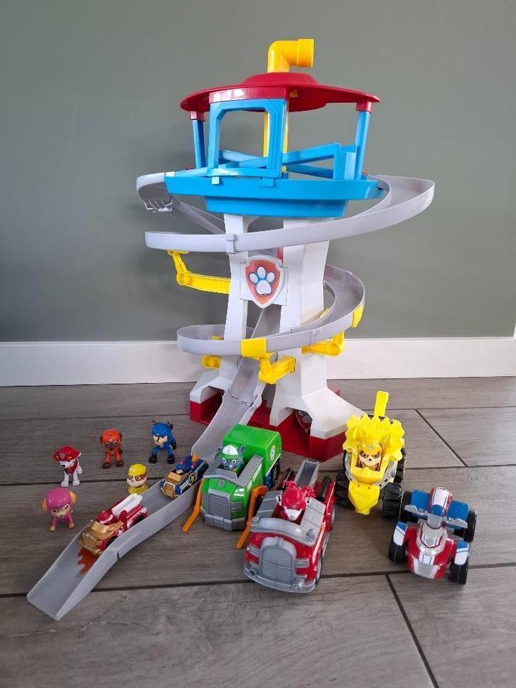 Paw Patrol set, Kinderen en Baby's, Speelgoed | Actiefiguren, Gebruikt, Ophalen