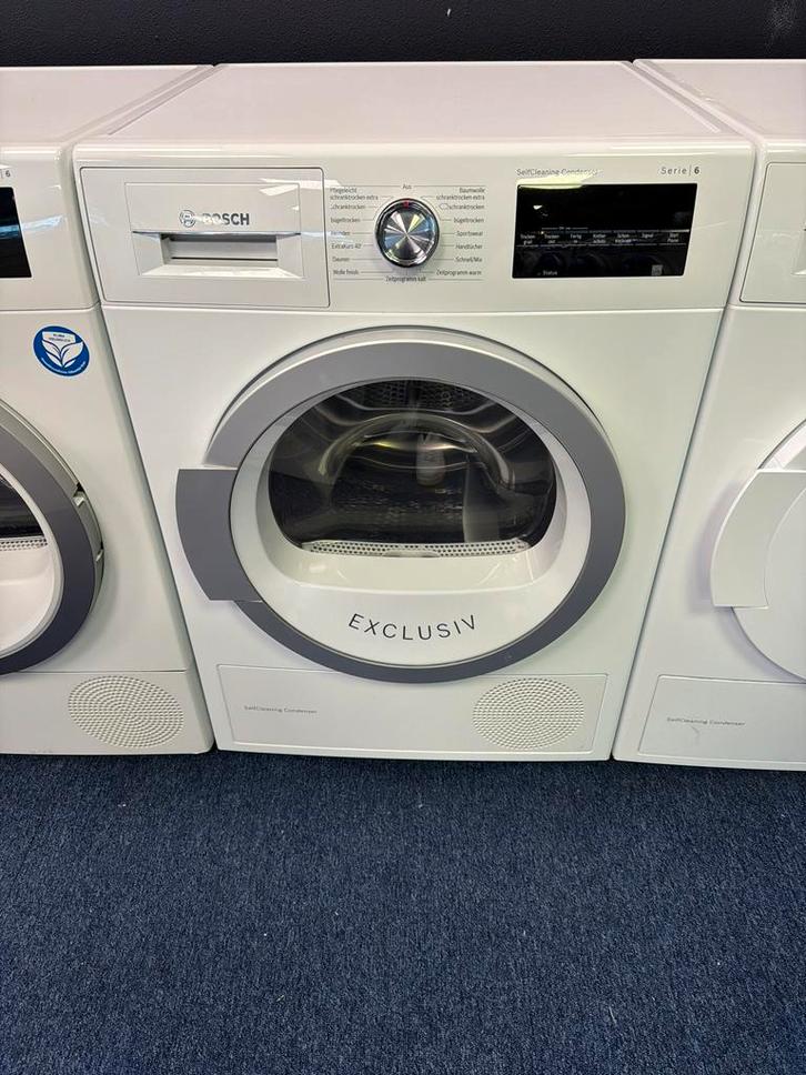 Bosch Serie 6 Warmtepompdroger-A+++ - Exclusiv model->>>>>>, Witgoed en Apparatuur, Wasdrogers, Gebruikt, Condens, Voorlader, 6 tot 8 kg