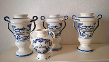 Delfts Blauw Apothekersvazen Set, Interpharm  beschikbaar voor biedingen