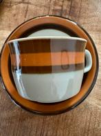 7 kopjes met schotels van merk Rörstrand serie Annika, Ophalen of Verzenden