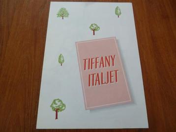 Folder ITALJET Tiffany type Leopoldo Tartarini 1986 beschikbaar voor biedingen