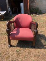 Uniek antiek damesstoeltje, Ophalen, Gebruikt, Riet of Rotan, Minder dan 50 cm