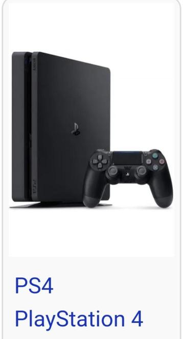 PS4 Slim 500GB + 2 Controllers + Sony PS4 headphone beschikbaar voor biedingen