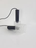 Set van 2 vintage hanglampen met glazen lampenkap, 60s, Zie omschrijving, Gebruikt, Verzenden, Zie omschrijving