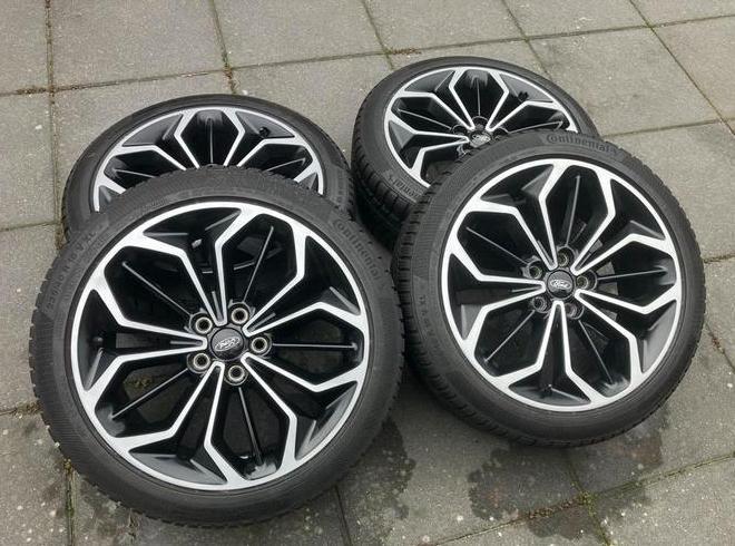 18 & 19 inch Ford Focus Mondeo velgen winterbanden, Auto-onderdelen, Banden en Velgen, Banden en Velgen, Winterbanden, 18 inch