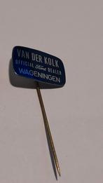 Vintage Van Der Kolk Ford Dealer Pin, Ophalen of Verzenden, Gebruikt, Transport