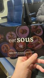 Eatsous cadeaukaart 50 euro, Twee personen, Cadeaubon, Overige typen