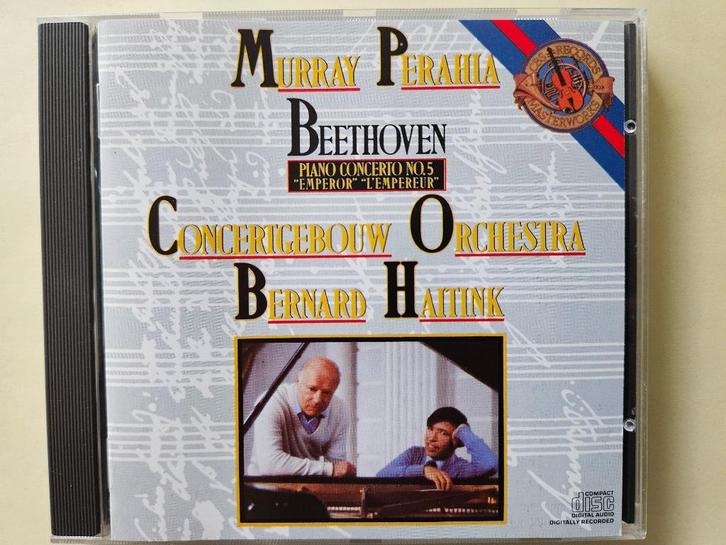 Beethoven - Piano concert 5 Haitink Perahia Concertgebouw, Cd's en Dvd's, Cd's | Klassiek, Zo goed als nieuw, Orkest of Ballet