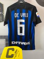 Gesigneerd Captain Band Stefan de Vrij Inter Shirt 2018/19, Sport en Fitness, Voetbal, Maat S, Ophalen of Verzenden, Zo goed als nieuw
