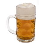XL bierglas/ bierpul (1 liter), Ophalen of Verzenden, Nieuw, Bierglas