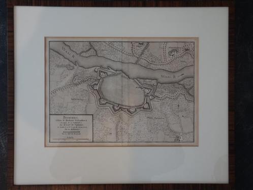 gravure Zaltbommel veroverd door Fransen 1672 J. de Beaurain, Antiek en Kunst, Kunst | Etsen en Gravures, Verzenden