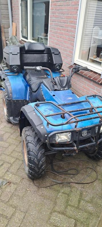 Quad 250cc opknapper slaat aan op remreiniger  beschikbaar voor biedingen