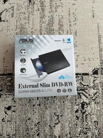 ASUS Externe Slim DVD-RW SDRW-08D2S-U LITE beschikbaar voor biedingen