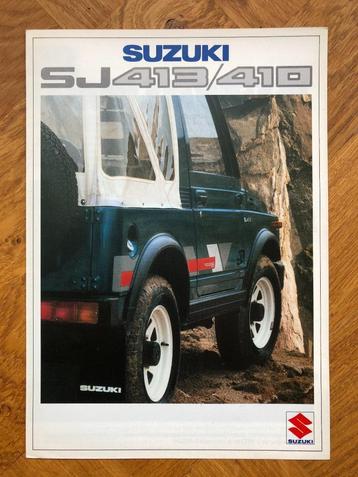 Suzuki SJ 413/410 folder 1986 beschikbaar voor biedingen
