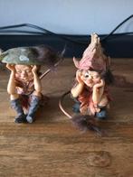 Twee leuke beeldjes / poppetjes, Ophalen of Verzenden, Gebruikt, Beeldje of Poppetje
