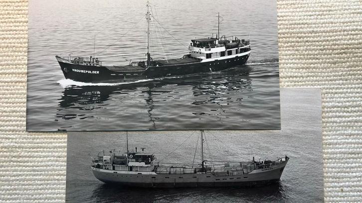 Vrouwepolder  1948  Cornelder Westpolder, Verzamelen, Scheepvaart, Ophalen of Verzenden
