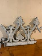 Brocante Franse groot zinken ornament, Ophalen
