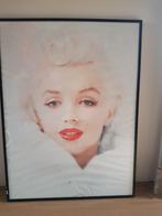 Poster in glas "Marilyn Monroe", Ophalen, Met lijst, A1 t/m A3, Film en Tv