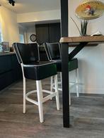 Set van 4 mooie barkrukken, Huis en Inrichting, Barkrukken, Gebruikt, 60 tot 90 cm, 4 krukken, Ophalen