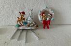 Disney ornamenten set van 2 ornamenten van Bambi, Bambi of Dumbo, Ophalen of Verzenden, Beeldje of Figuurtje