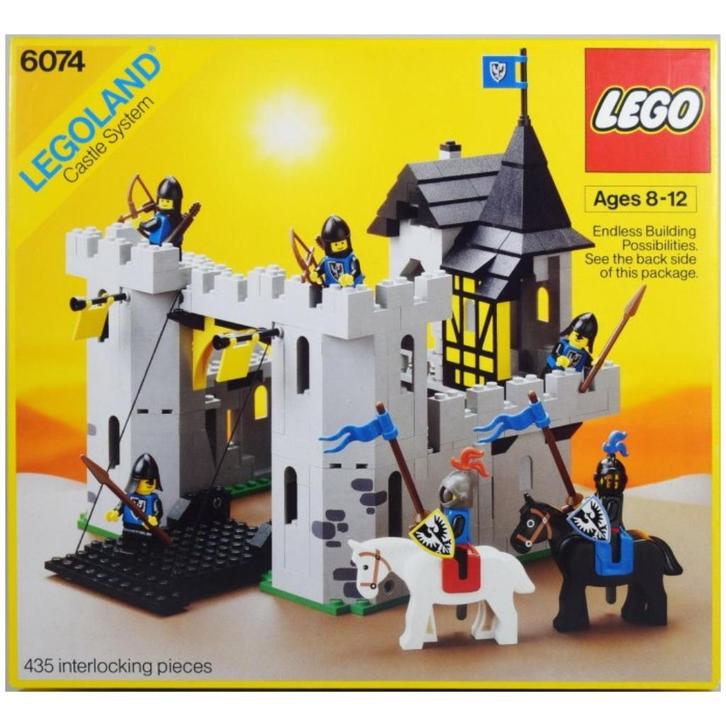 LEGO 6074 – Black Falcon's Fortress, Kinderen en Baby's, Speelgoed | Duplo en Lego, Gebruikt, Lego, Complete set, Ophalen of Verzenden