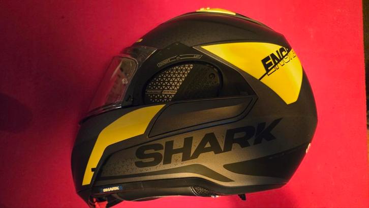 Shark motorhelm, Motoren, Kleding | Motorhelmen, Systeemhelm, Shark, Ophalen of Verzenden